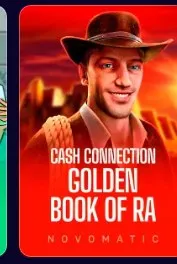 Cash Connection Golden Book of Ra – automat w lobby X3Bet